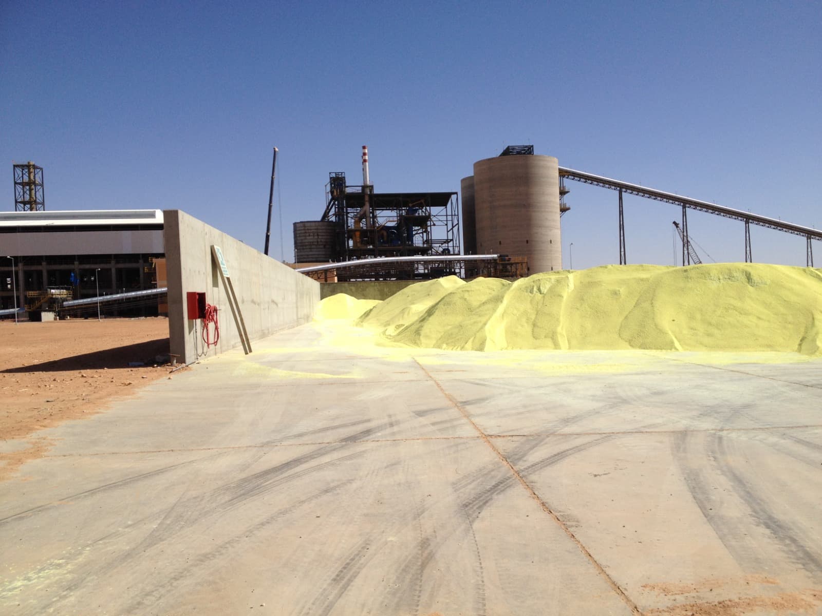 Materials processing site